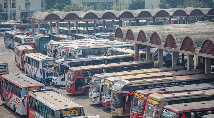 ঈদযাত্রায় বাসের অগ্রিম টিকিট বিক্রি শুরু