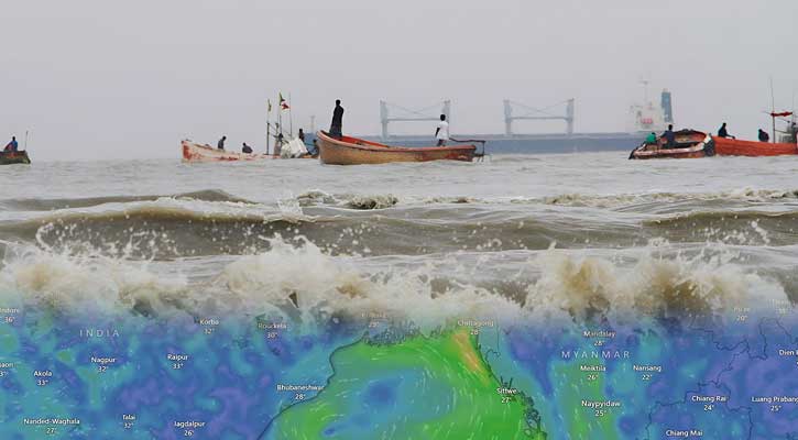 নিম্নচাপে রূপ নিল সুস্পষ্ট লঘুচাপ, ৩ নম্বর সতর্ক সংকেত জারি