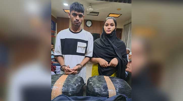 গজারিয়ায় গাঁজাসহ স্বামী-স্ত্রী আটক