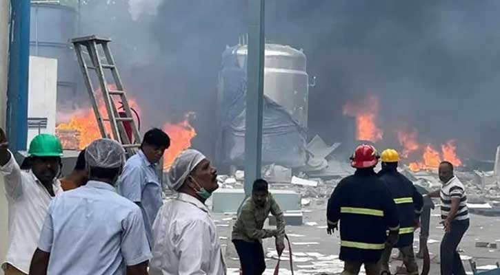 ভারতে রাসায়নিক কারখানায় ভয়াবহ বিস্ফোরণ, নিহত অন্তত ৩৪
