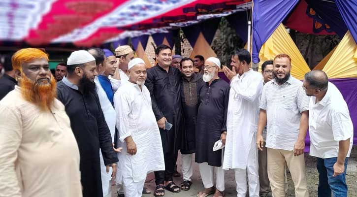 সোনারগাঁ মোগরাপাড়ায় চেয়ারম্যান প্রার্থী হাজী মোঃ আশরাফ উদ্দিনের নির্বাচনী মতবিনিময় সভা