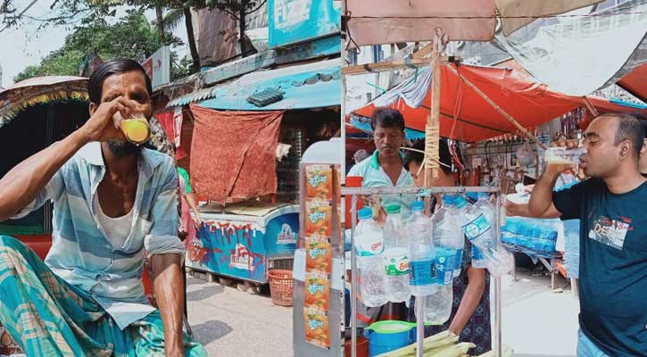 রাজধানীসহ সারাদেশে তীব্র তাপদাহ: ভোগান্তিতে নিম্ন আয়ের মানুষ
