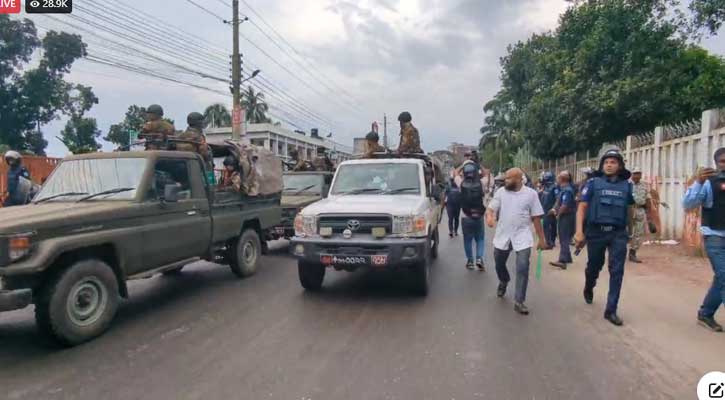 এনসিপির গাড়িবহরে হামলা, রণক্ষেত্র গোপালগঞ্জ