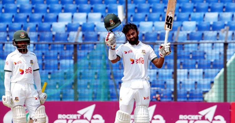 Late afternoon batting collapse, Bangladesh lead by 64 runs
