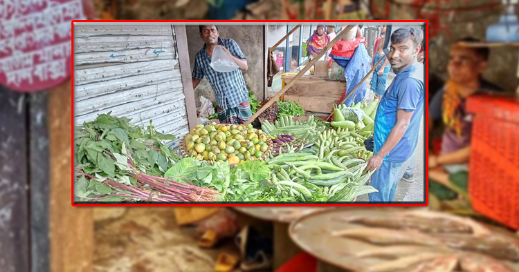 বৈরী আবহাওয়ায় বাজারে ক্রেতা কম, স্থিতিশীল পণ্যমূল্য