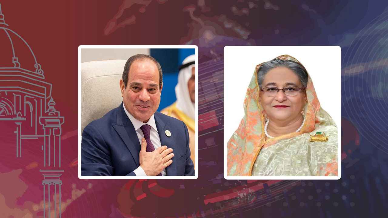 আবারও প্রেসিডেন্ট নির্বাচিত হওয়ায় সিসিকে শেখ হাসিনার অভিনন্দন