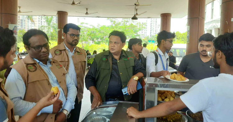 ডিআইইউ ক্যান্টিনে খাবারের গুণগত মানে প্রশাসনের সজাগ দৃষ্টি