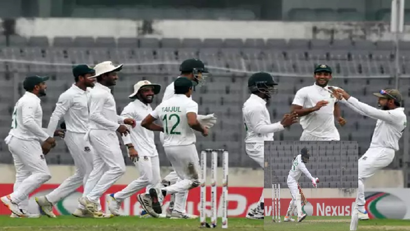 মুশফিকের ‘হ্যান্ডলিং বল’ আউটেও নিউজিল্যান্ডকে চাপে রেখেছে বাংলাদেশ