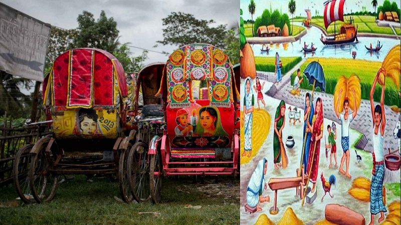 ইউনেসকোর স্বীকৃতি পেল ঢাকার ‘রিকশা ও রিকশাচিত্র’
