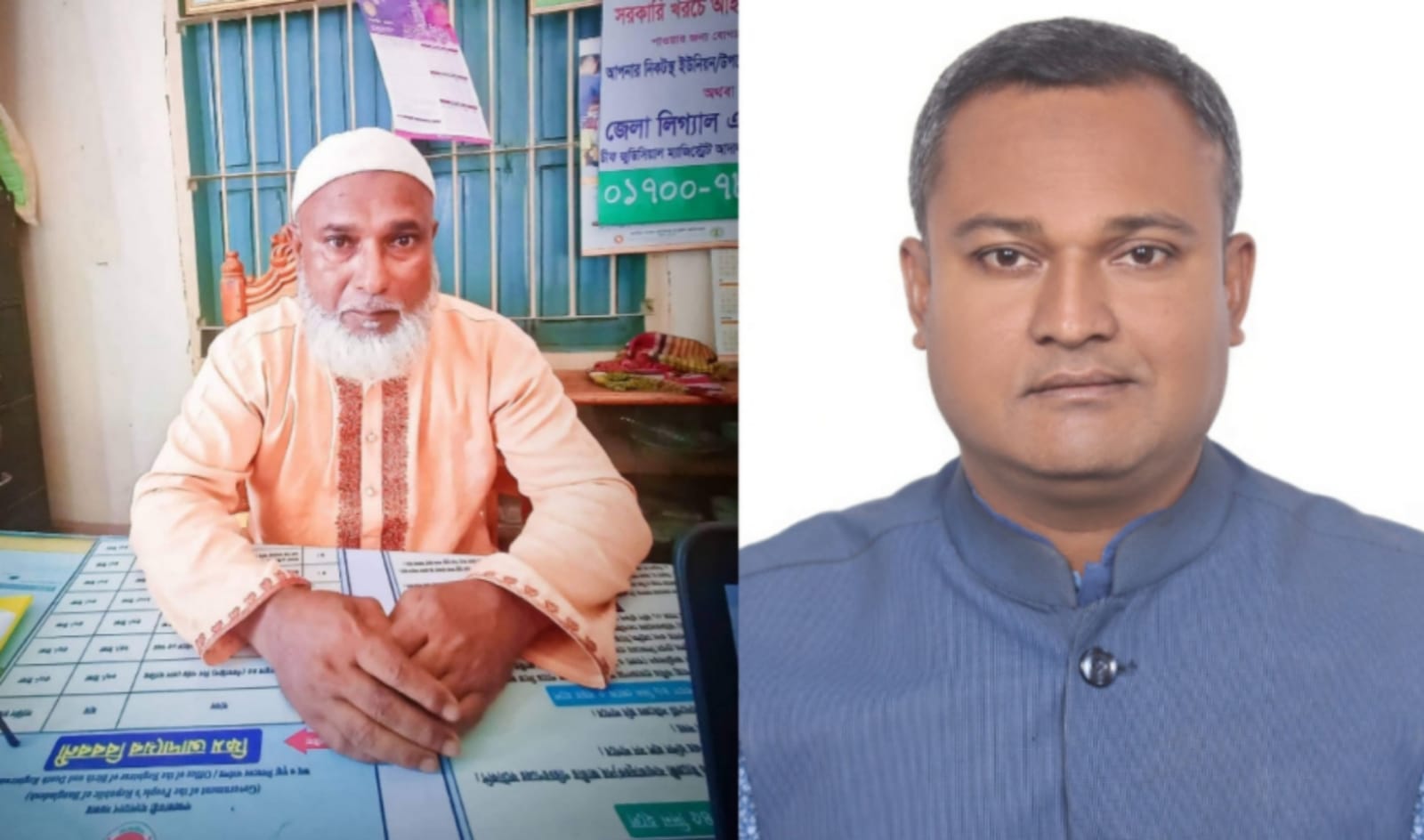 মিঠাপুকুরে চেয়ারম্যান সমিতির দায়িত্বে জয়নাল-সাইদুর