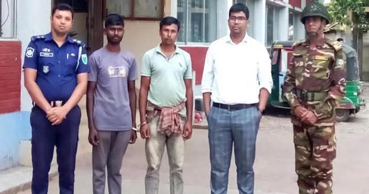যৌথবাহিনীর অভিযানে অবৈধ বালু পরিবহনে লাখ টাকা জরিমানা ও কারাদণ্ড