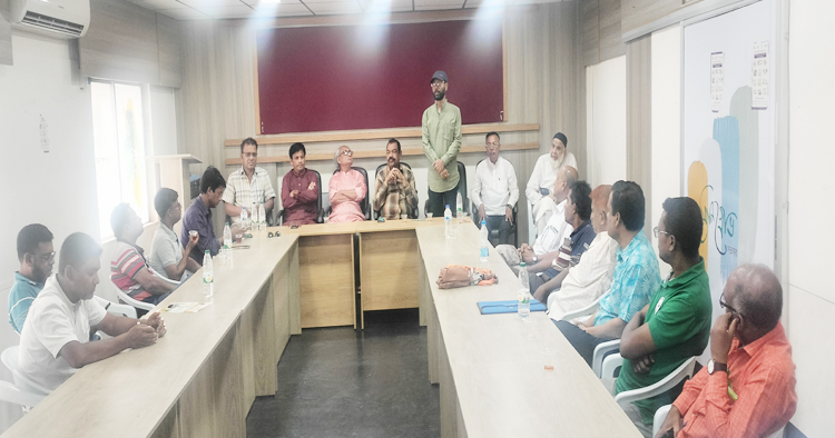 সাতক্ষীরায় সাংবাদিকদের ঈদ ও নববর্ষ পরবর্তী পুনর্মিলনী উপলক্ষে আলোচনা সভা অনুষ্ঠিত