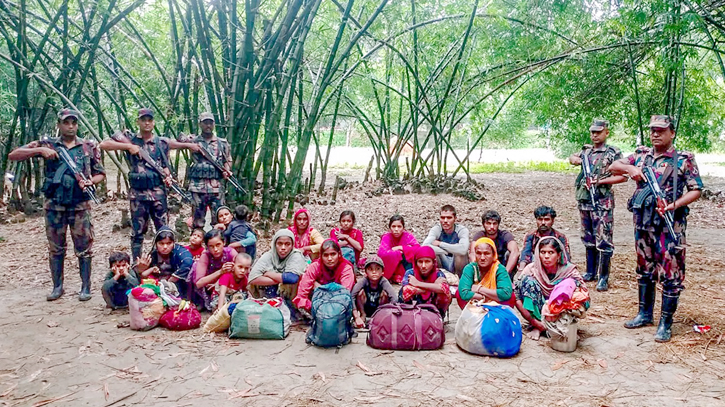 মাসুদপুর সীমান্ত দিয়ে ২০ বাংলাদেশিকে পুশ-ইন বিএসএফের 