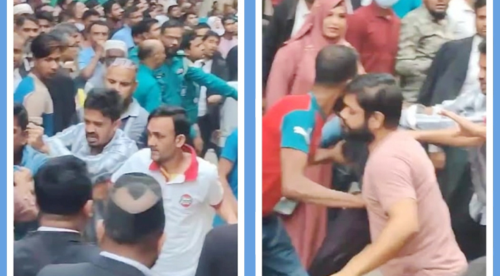 গাজীপুরে আদালত চত্বরে মারধর করে দুই আসামিকে অপহরণ