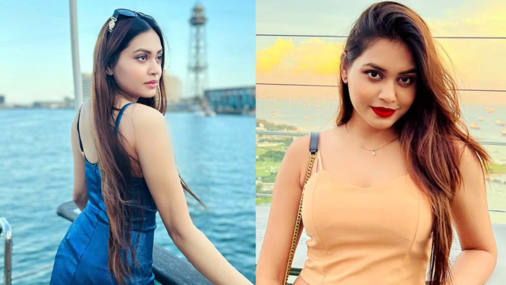সোশ্যাল মিডিয়ায় নজর কাড়ছেন অভিনেত্রী মারিয়া মিম