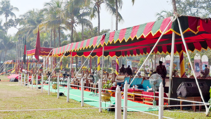 পতাকা উত্তোলনে শুরু হচ্ছে বিজিবির উখিয়া ব্যাটালিয়নের যাত্রা