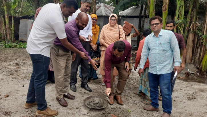 বোদায় ঝরে পড়া শিশুদের জন্য একাডেমিক ভবন নির্মাণ শুরু