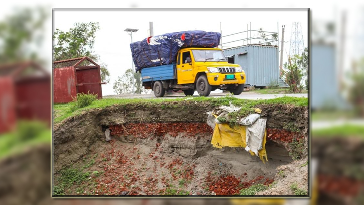 দ্বিতীয় তিস্তা সেতুর সংযোগ সড়কে ধস-দুর্ঘটনার আশঙ্কা