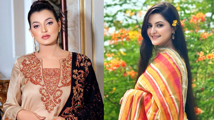 বর্ষাকে ধুয়ে দিলেন পরীমণি