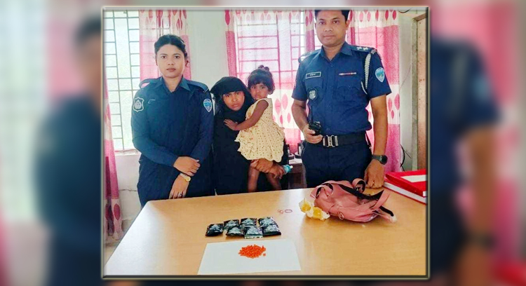 ১৪০০ পিস ইয়াবাসহ মহিলা গ্রেফতার