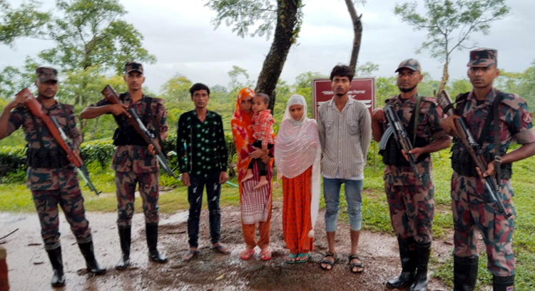 কমলগঞ্জ সীমান্ত দিয়ে ১৯ জনকে পুশইন করেছে বিএসএফ