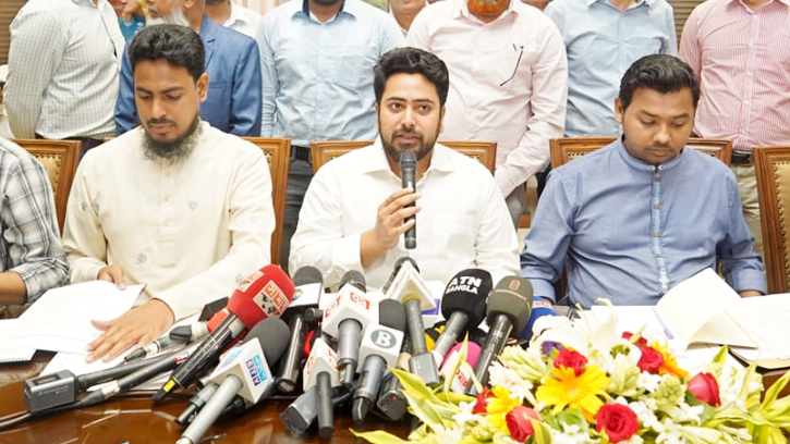 একটি দলকে সরিয়ে আরেকটি দলকে বসাতে গণঅভ্যুত্থান হয়নি: নাহিদ ইসলাম 