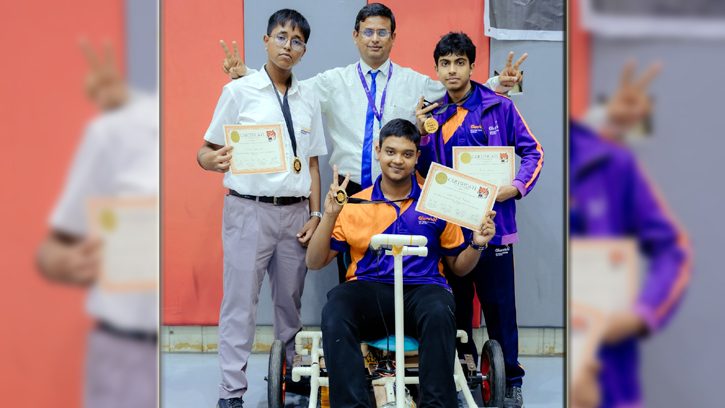 স্টেম ইনোভেশন লিগ ২০২৫ -এ প্রথম স্থান অর্জন করল গ্লেনরিচ সাতারকুল 