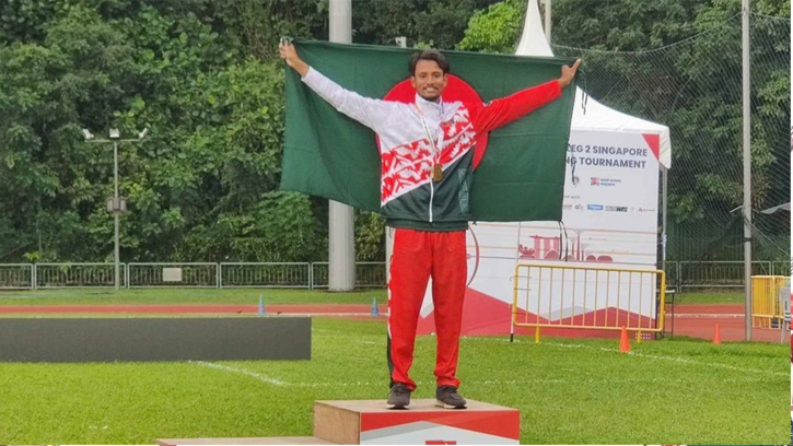 আর্চারিতে রুদ্ধশ্বাস ফাইনাল, আলিফের কাঁধে স্বর্ণপদক