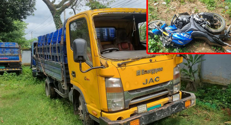 ফুলবাড়ীতে ট্রাকের ধাক্কায় মোটরসাইকেল আরোহী  দুই বন্ধু নিহত  