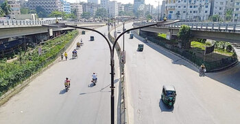 ৪৮ ঘণ্টার অবরোধ চলছে