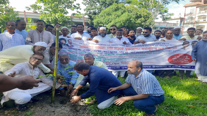 নবীনগরে কৃষকদলের সম্মেলন সামনে রেখে পরিবেশবান্ধব উদ্যোগ