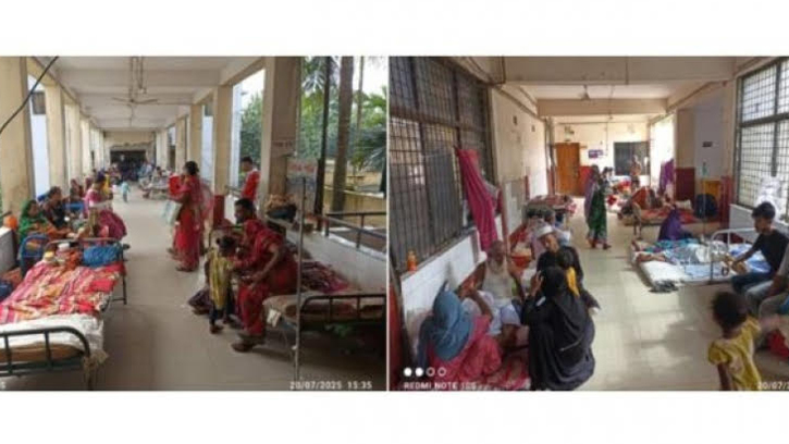 ৫০০ রোগী, ২৫০ শয্যা: চাঁদপুর সদর হাসপাতালে চরম চাপ