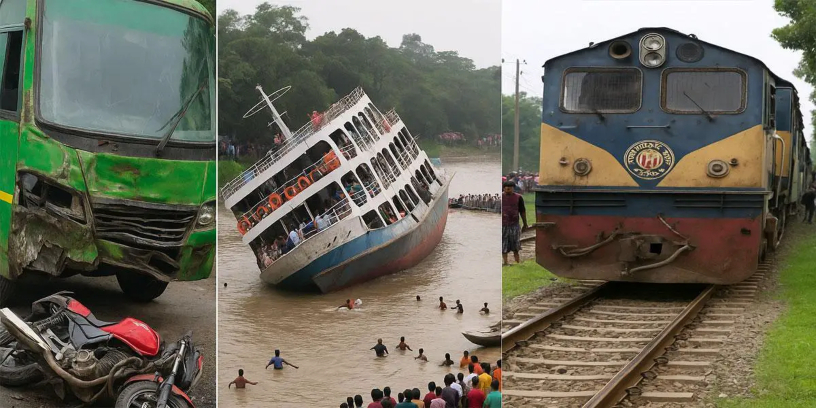 এপ্রিলে ৫৬৭ সড়ক দুর্ঘটনায় ৫৮৩ জন নিহত : যাত্রী কল্যাণ সমিতি