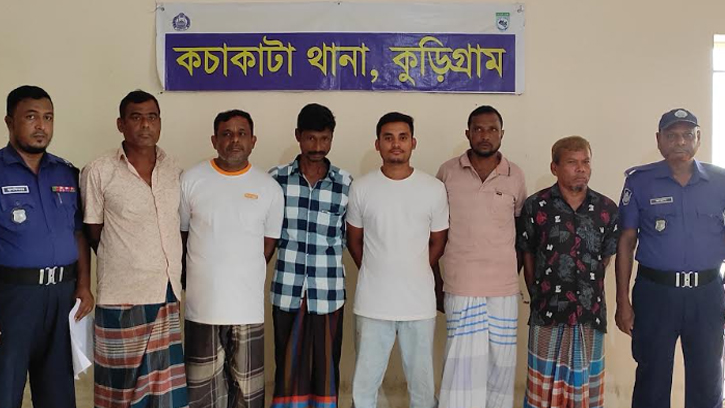 কুড়িগ্রামে আওয়ামীলীগ ও যুবলীগের ৬ নেতাকর্মী গ্রেফতার 