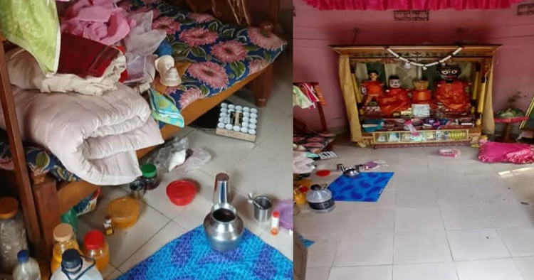 মন্দিরের দড়জা ভেঙে স্বর্ণালঙ্কারসহ মূল্যবান জিনিসপত্র চুরি