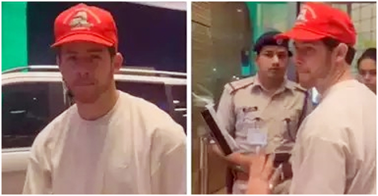 বিমানবন্দরে বাধার মুখে পড়লেন নিক