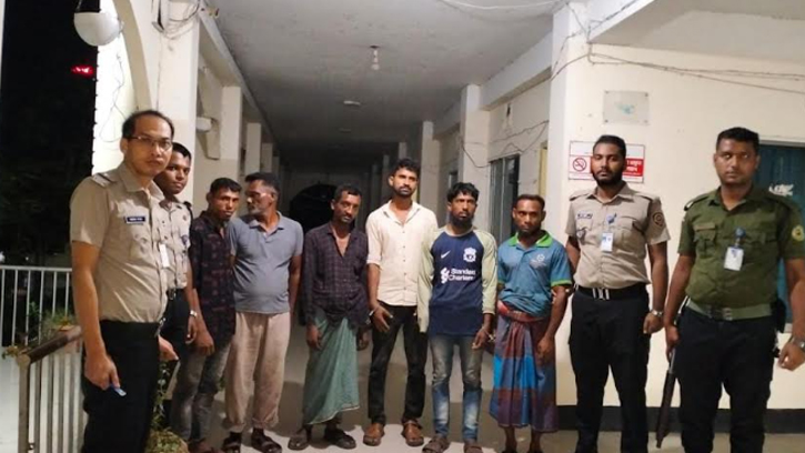 নোয়াখালীতে ১১ মাদকসেবীর কারাদন্ড