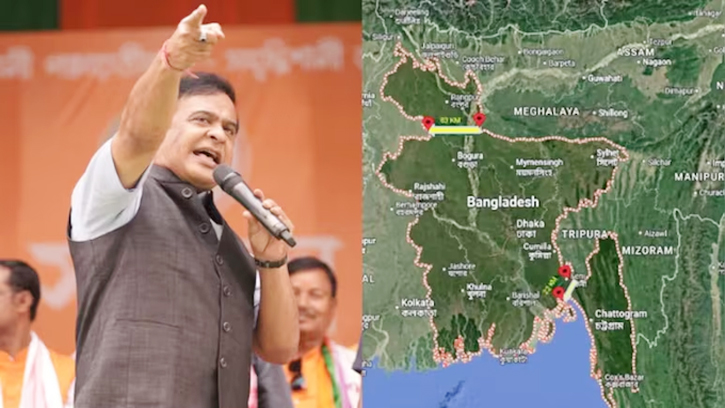 বাংলাদেশের রংপুর আর চট্টগ্রাম বিচ্ছিন্ন হতে পারে বললেন আসামের মুখ্যমন্ত্রী হিমন্ত
