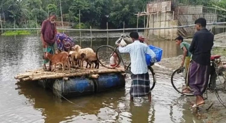 চার বছরেও শেষ হয়নি ভাঙ্গামোড় সেতু নির্মাণ, ভোগান্তিতে ২০ হাজার মানুষ