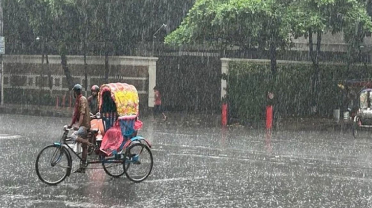 ভারি বৃষ্টির পূর্বাভাস ৩ বিভাগে