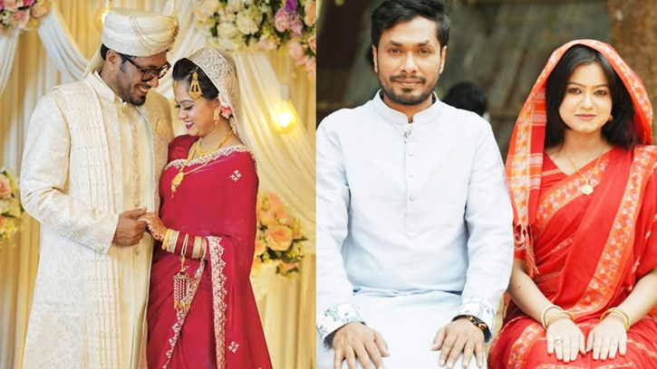 অভিনেতা জামিলের স্ত্রী লন্ডনে আবারও বউ সাজলেন 