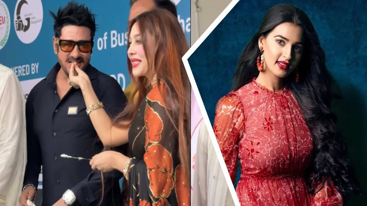 কেক খাওয়ানো নিয়ে অনন্ত-বর্ষার মজার মুহূর্ত ভাইরাল
