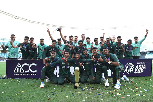 সব বাধা ফিরিয়ে শিরোপা নিজেদের করে নিল যুব টাইগার