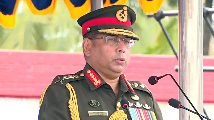 সার্বভৌমত্ব রক্ষায় নবীন কর্মকর্তাদের সর্বদা প্রস্তুত থাকার আহ্বান সেনাপ্রধানের